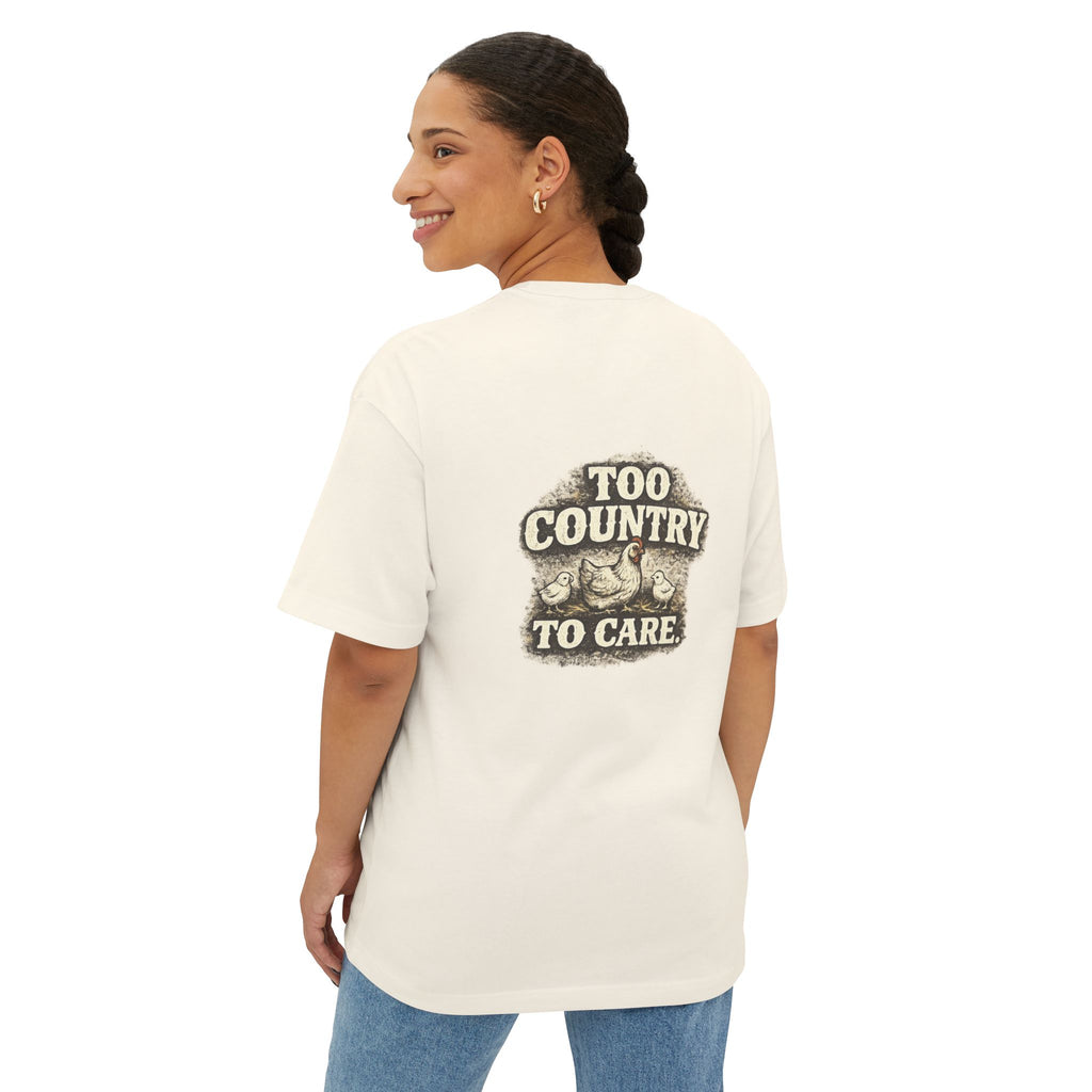 Too Country To Care Tee — Vintage Retro Country Graphic T-Shirt