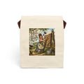 Canvas Lunch Bag — Vintage 'Hill Folk' Country Kitchen Print