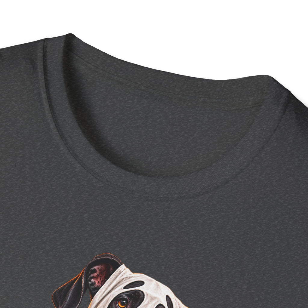 Halloween Dalmatian T-Shirt — Cute Dog with Jack-O’-Lantern Costume