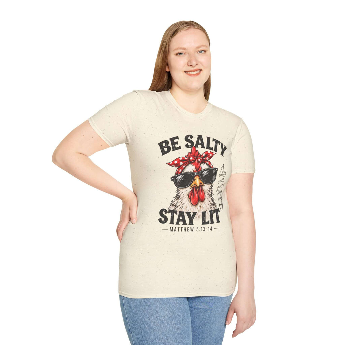 Be Salty Stay Lit Chicken T-Shirt