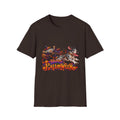 Halloween Dog T-Shirt — Great Dane with Pumpkin Candy Pail