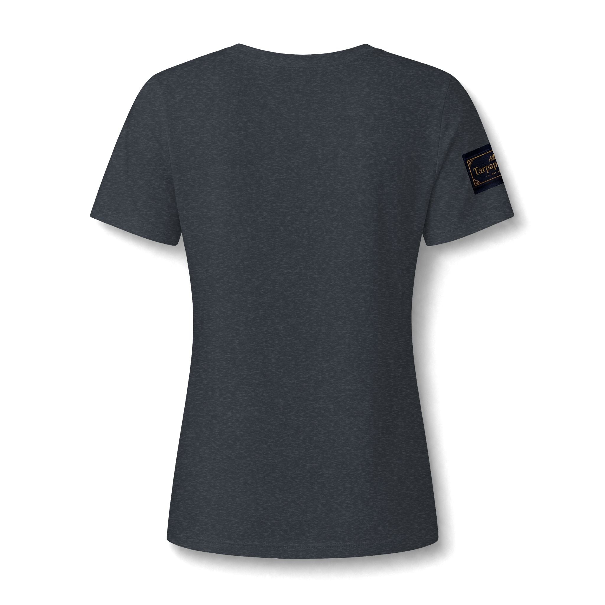 V-Neck Tee — "It's 10 PM... Do You Know Where Your Kids Are?" Retro Dog Graphic