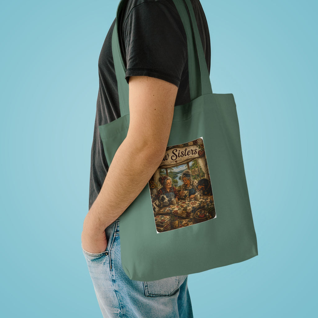 Vintage “Sew Sisters” Ozark MO Design Tote bag