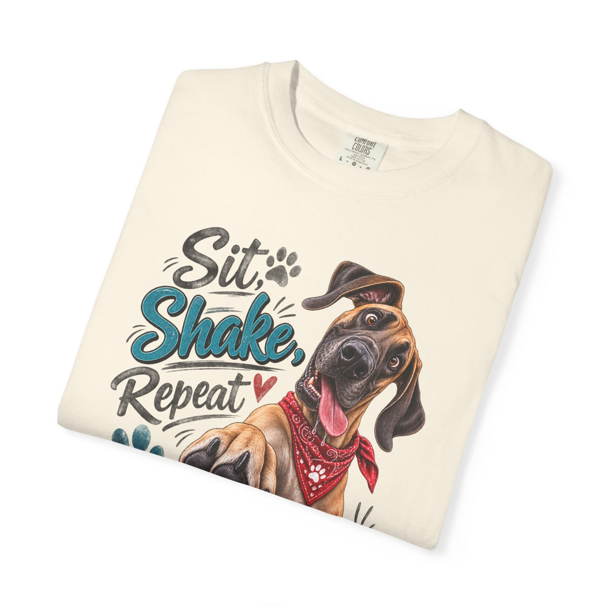 Great Dane Paw Print Tee