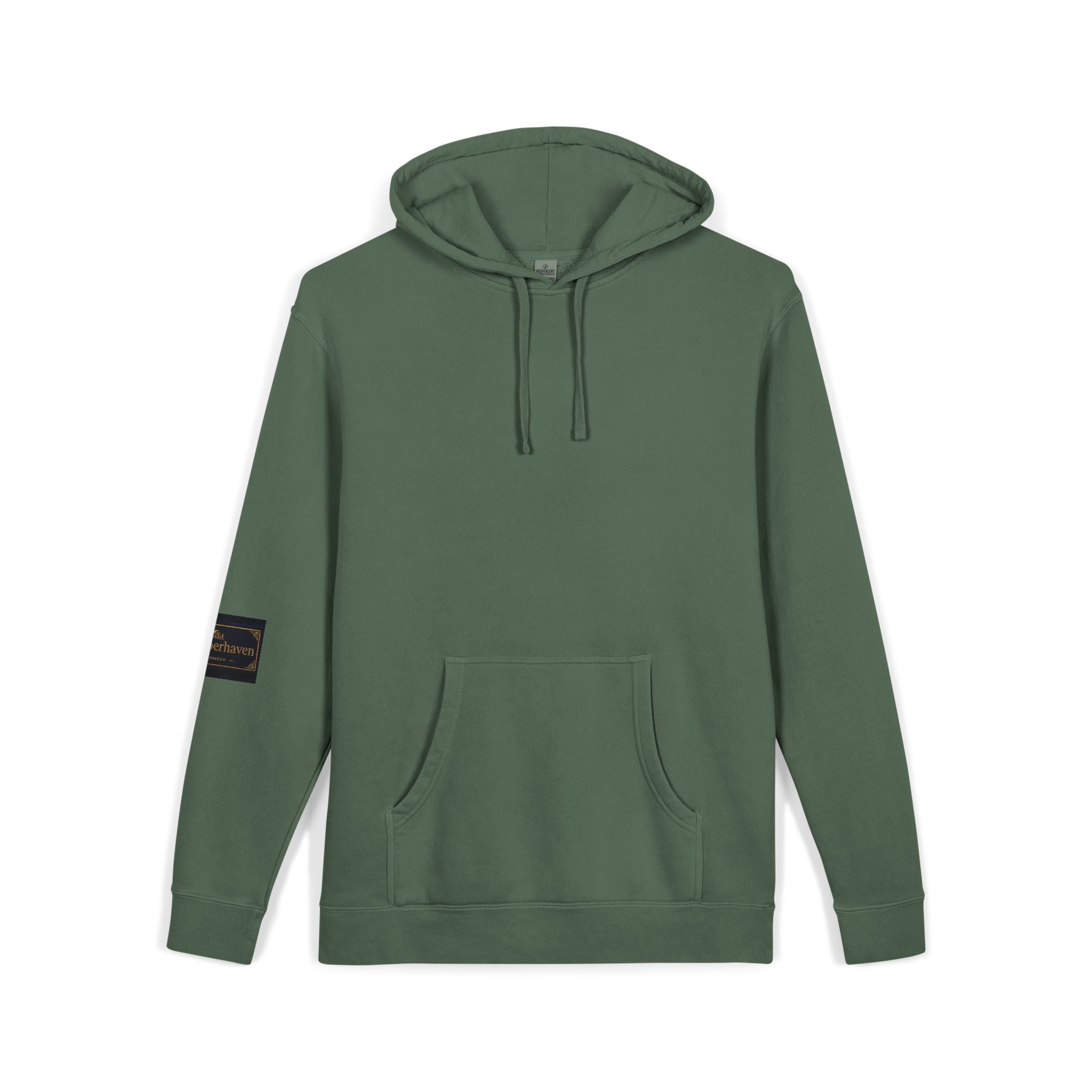 Faith Over Fear Hoodie — Pigment-Dyed Inspirational Pullover