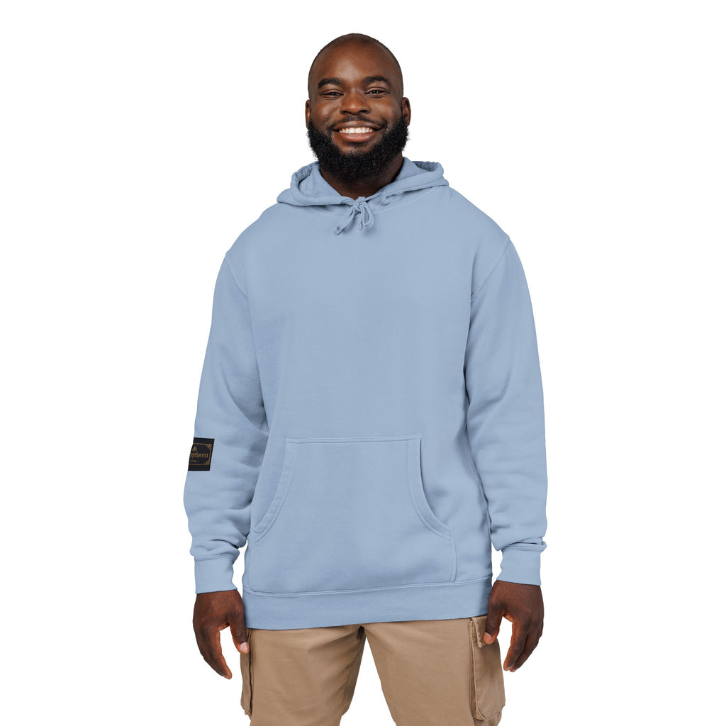 Faith Over Fear Hoodie — Pigment-Dyed Inspirational Pullover