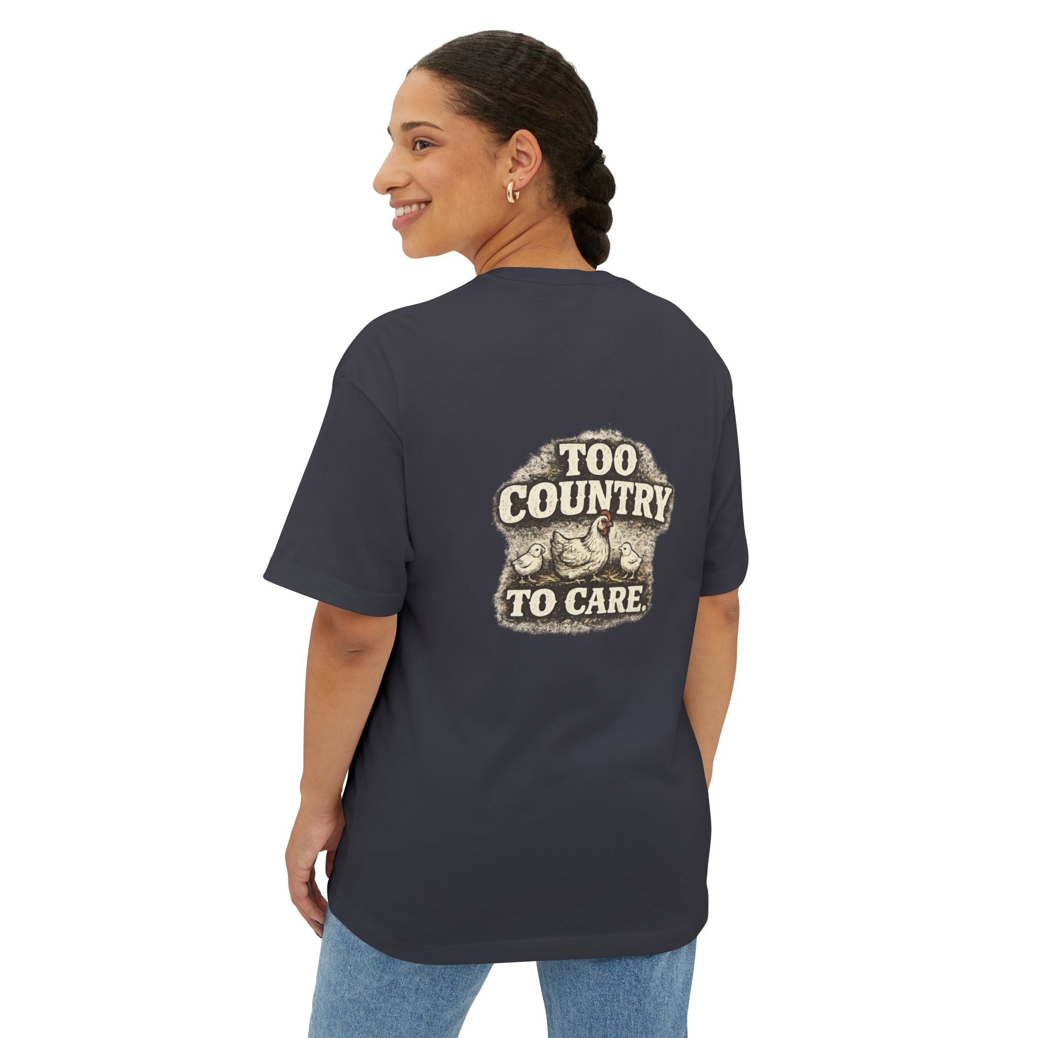 Too Country To Care Tee — Vintage Retro Country Graphic T-Shirt