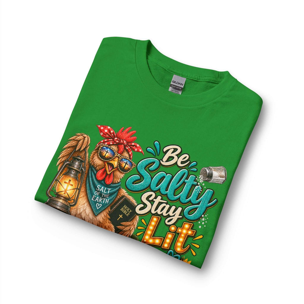 Be Salty Stay Lit Rooster Long Sleeve Tee