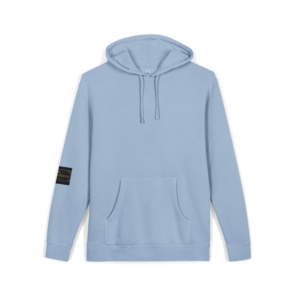 Faith Over Fear Hoodie — Pigment-Dyed Inspirational Pullover