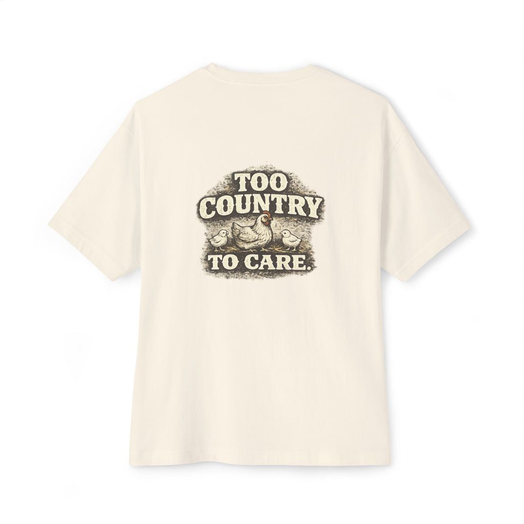 Too Country To Care Tee — Vintage Retro Country Graphic T-Shirt