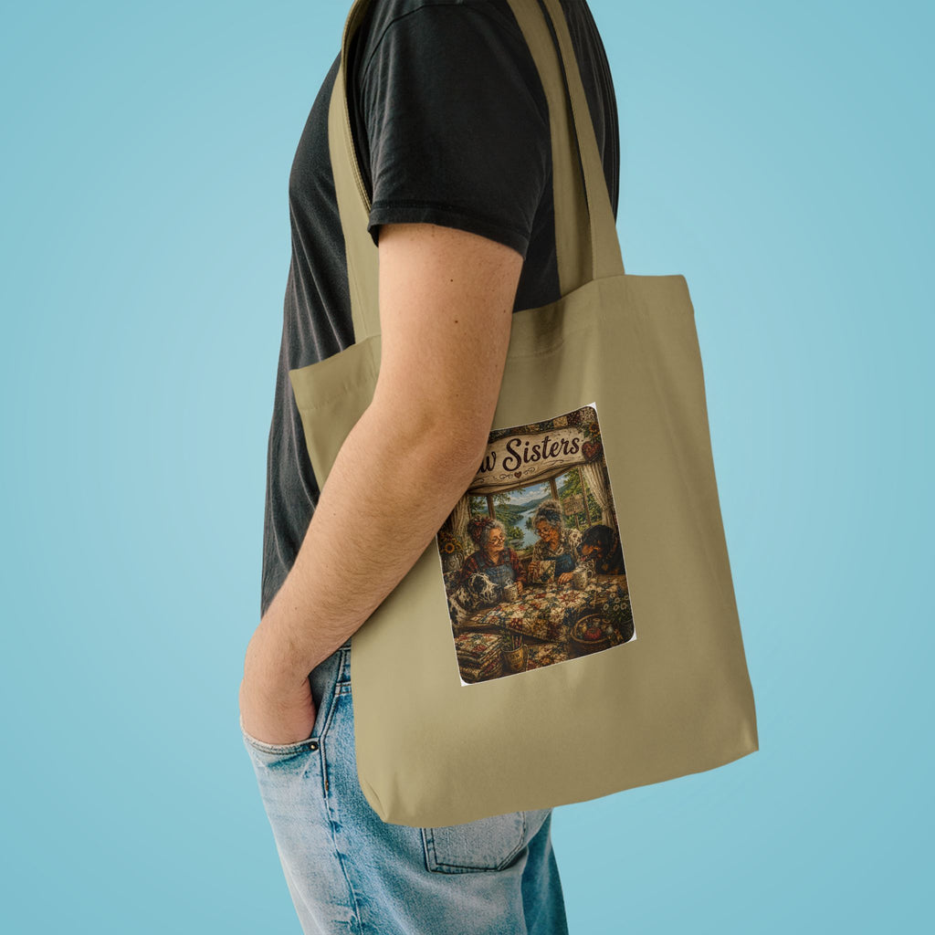 Vintage “Sew Sisters” Ozark MO Design Tote bag