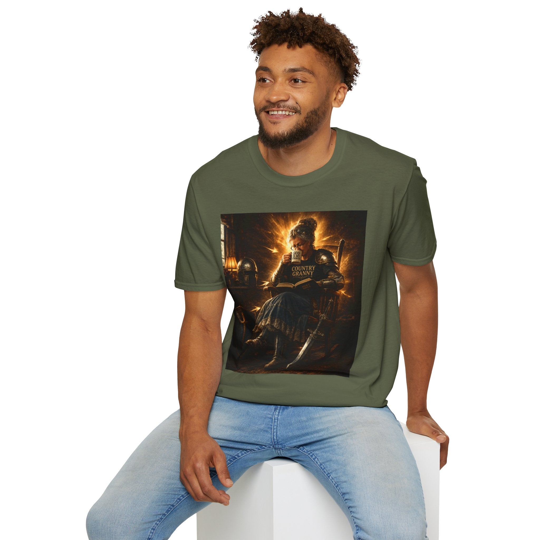 Country Granny T‑Shirt — Christian Grandma Graphic Tee