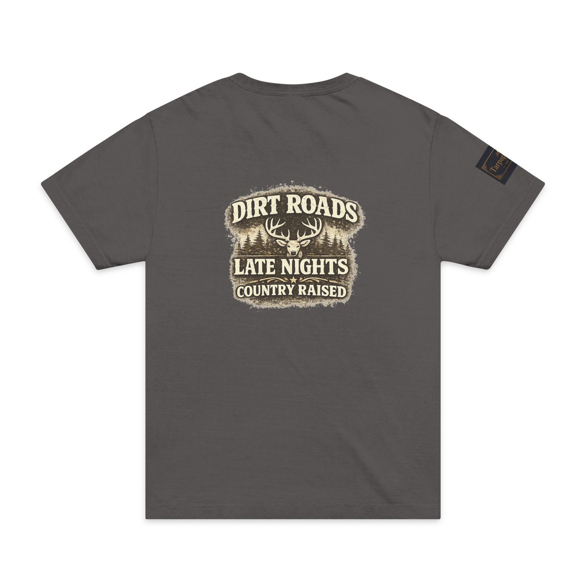 Dirt Roads Late Nights Country Raised T-Shirt
