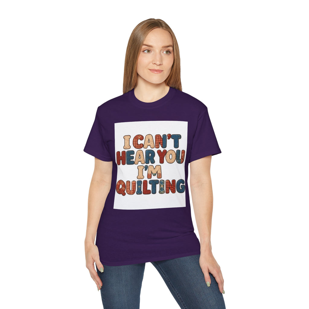 Funny Quilting Tee for Quilters