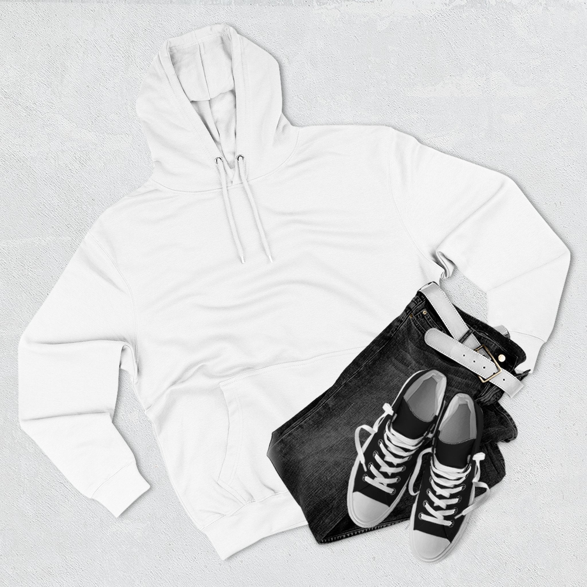 Great Dane Hoodie — "Personal Staff of a Great Dane" Fleece Pullover