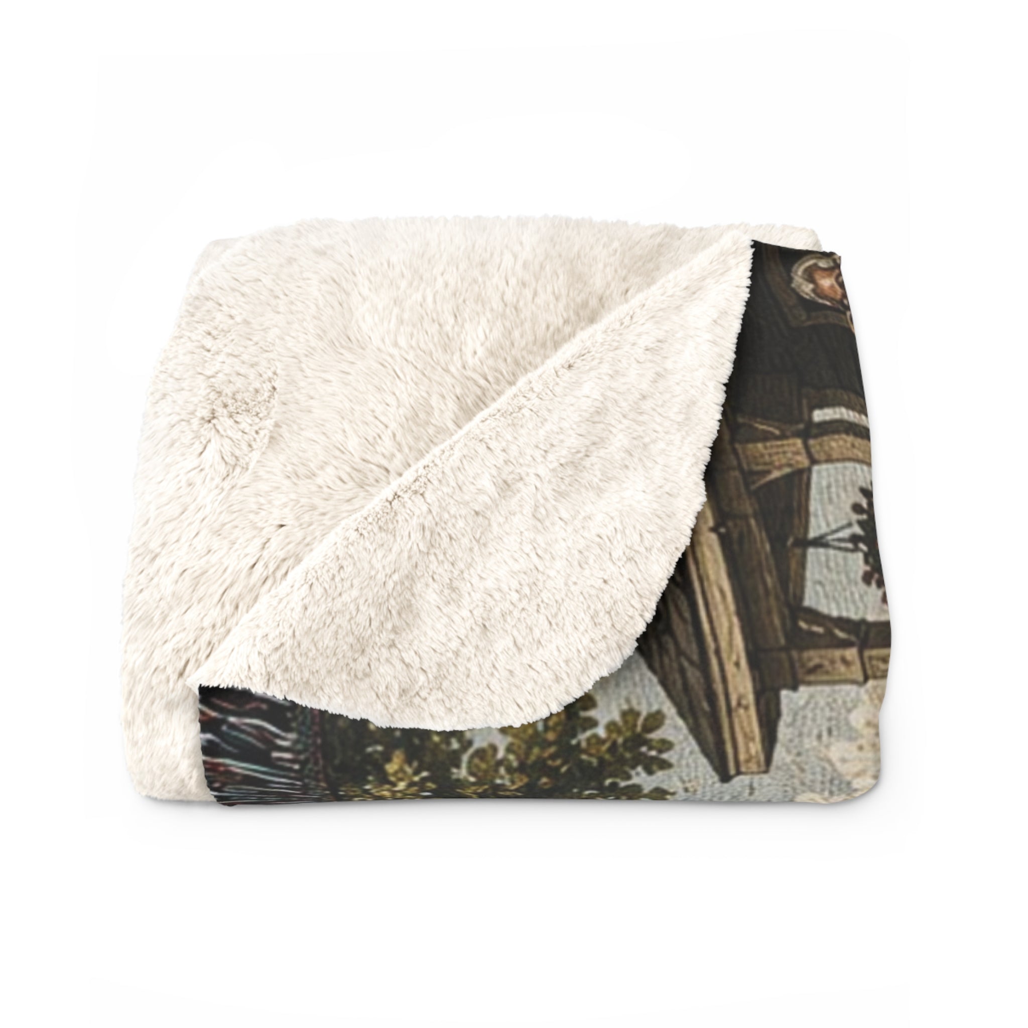 Great Dane Zoomies Sherpa Fleece Blanket
