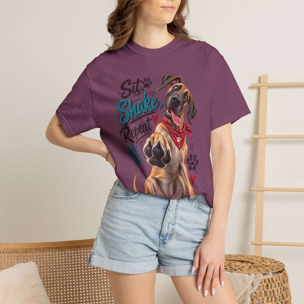 Great Dane Paw Print Tee