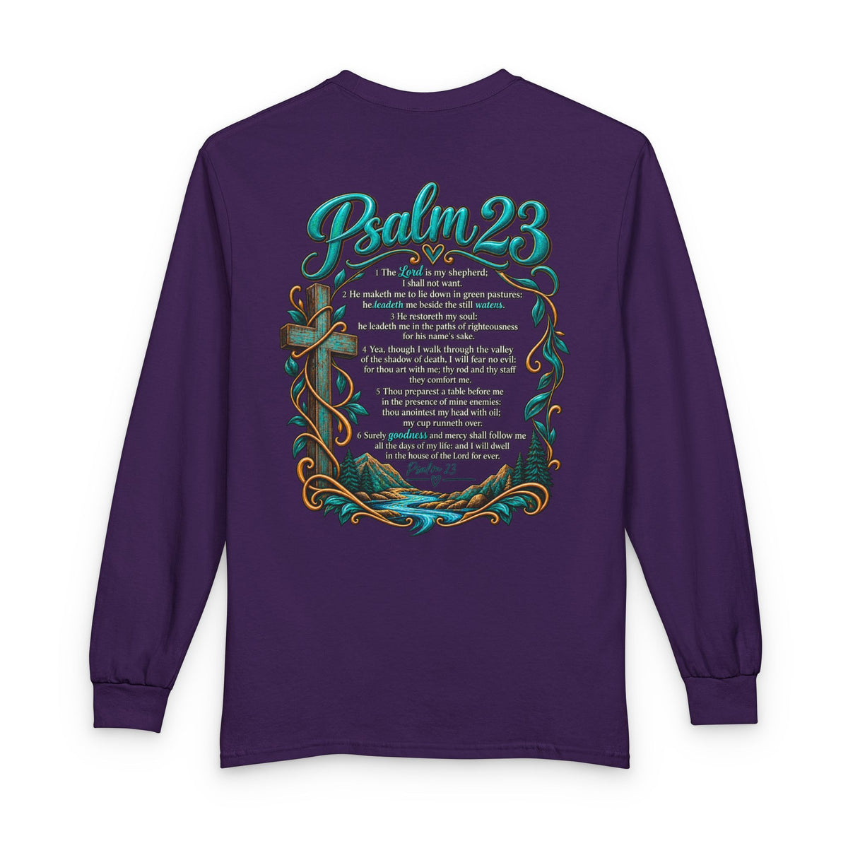 Psalm 23 Long Sleeve Tee