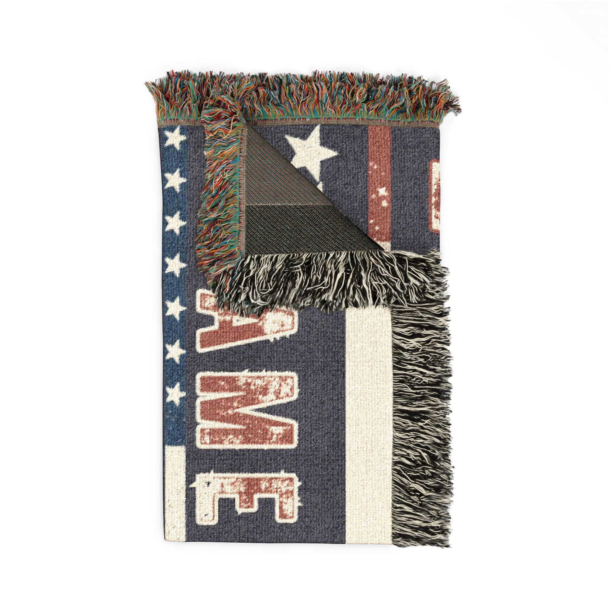 America 250 Years Woven Blanket — 1776–2026 Commemorative Throw