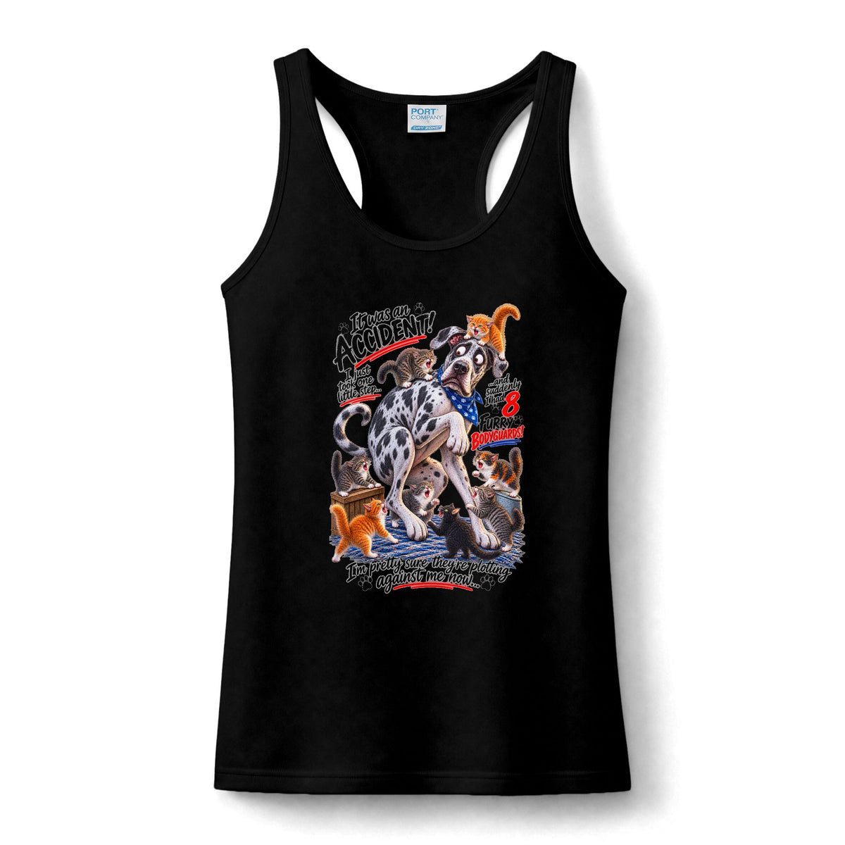 animal lover performance tank top