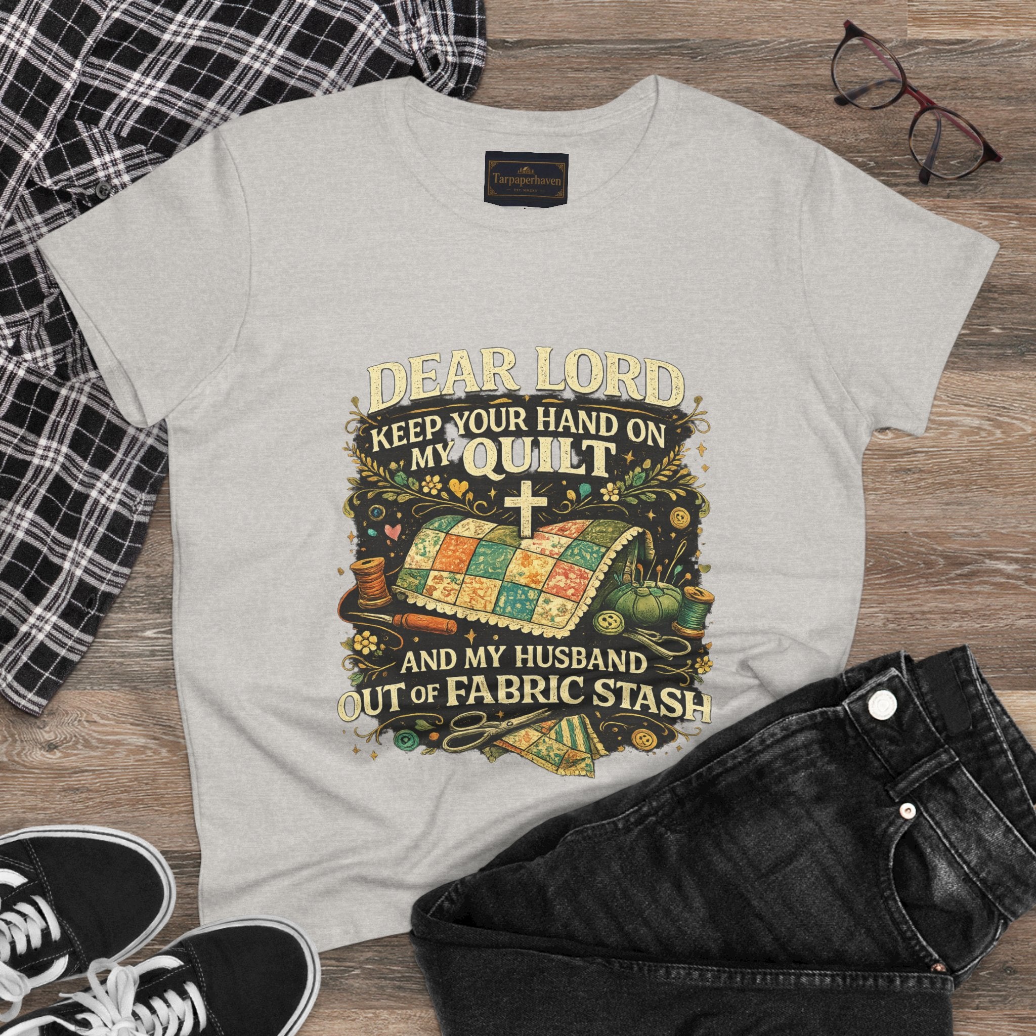 Quilt Prayer Tee —  Women's T‑Shirt