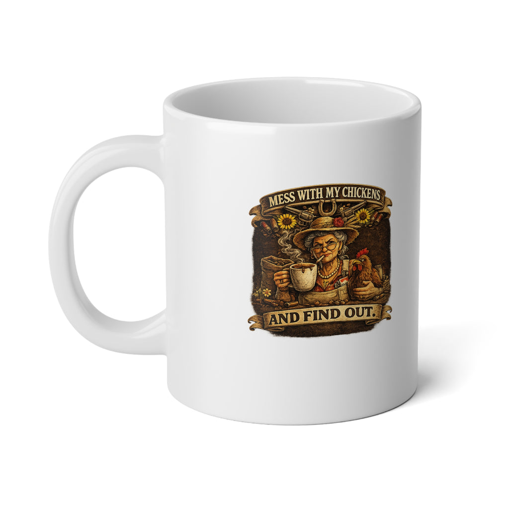 20oz Jumbo Mug — Vintage Coffee humor