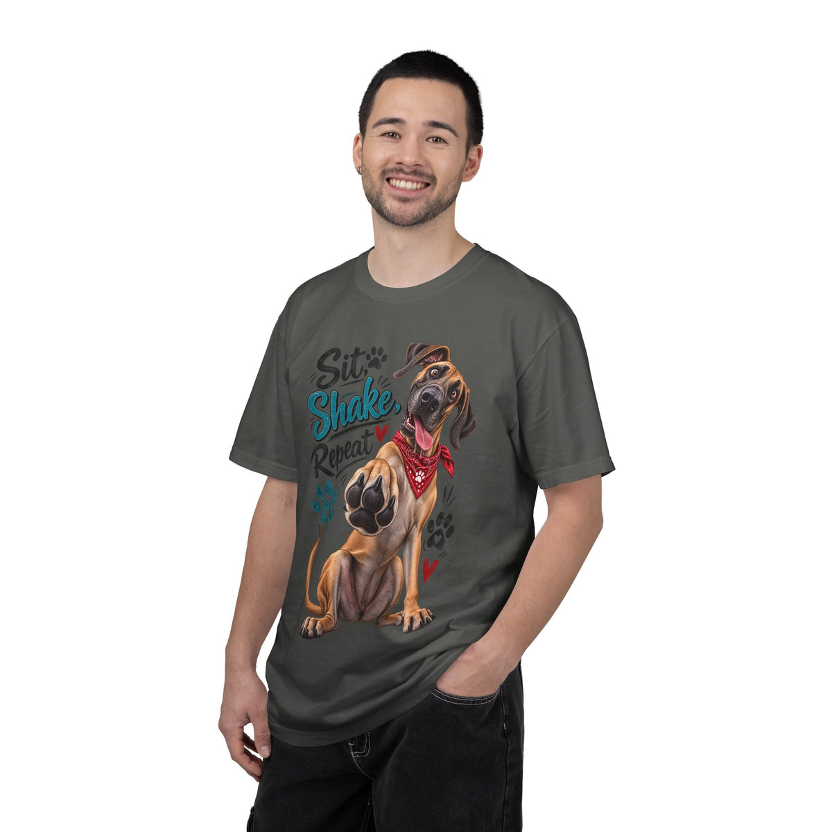 Great Dane Paw Print Tee