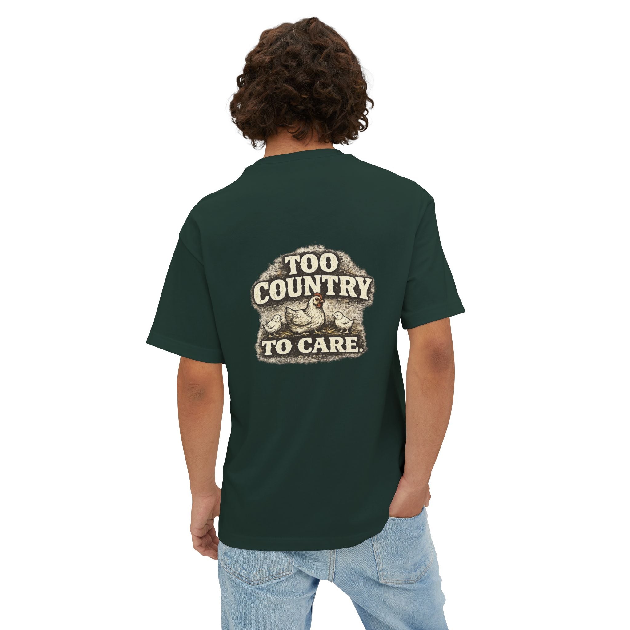 Too Country To Care Tee — Vintage Retro Country Graphic T-Shirt