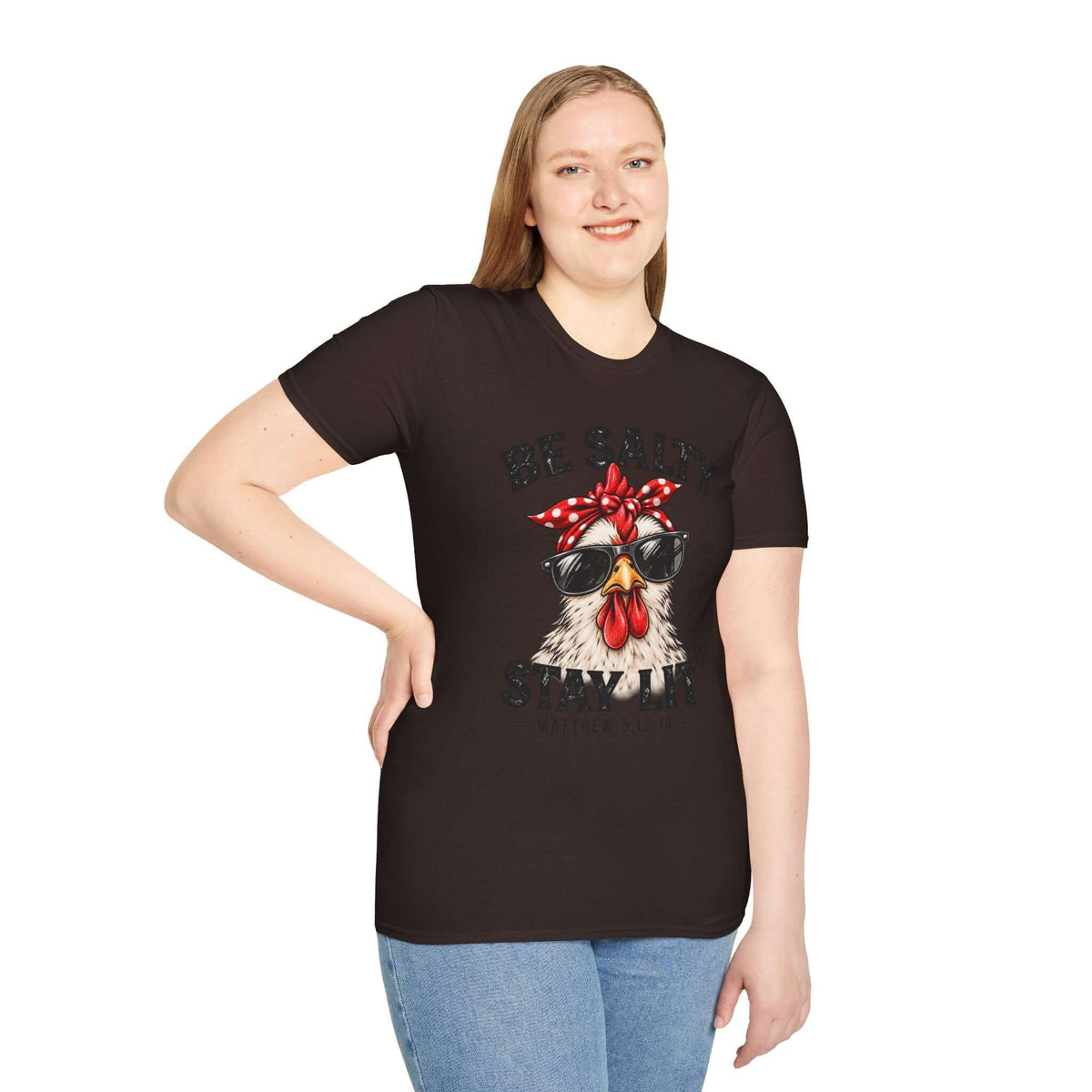 Be Salty Stay Lit Chicken T-Shirt