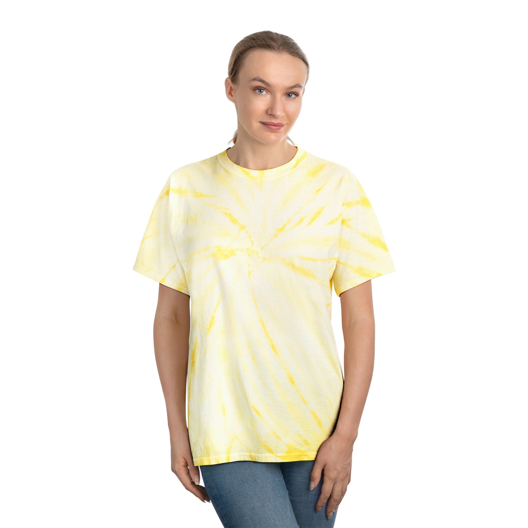Tie-Dye Tee — "I Have a Plan (It’s Probably a Bad One)" Graphic