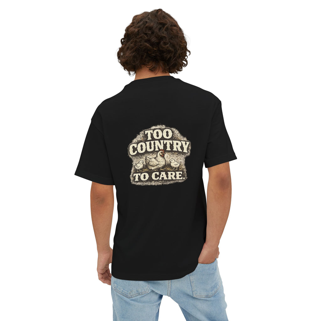 Too Country To Care Tee — Vintage Retro Country Graphic T-Shirt