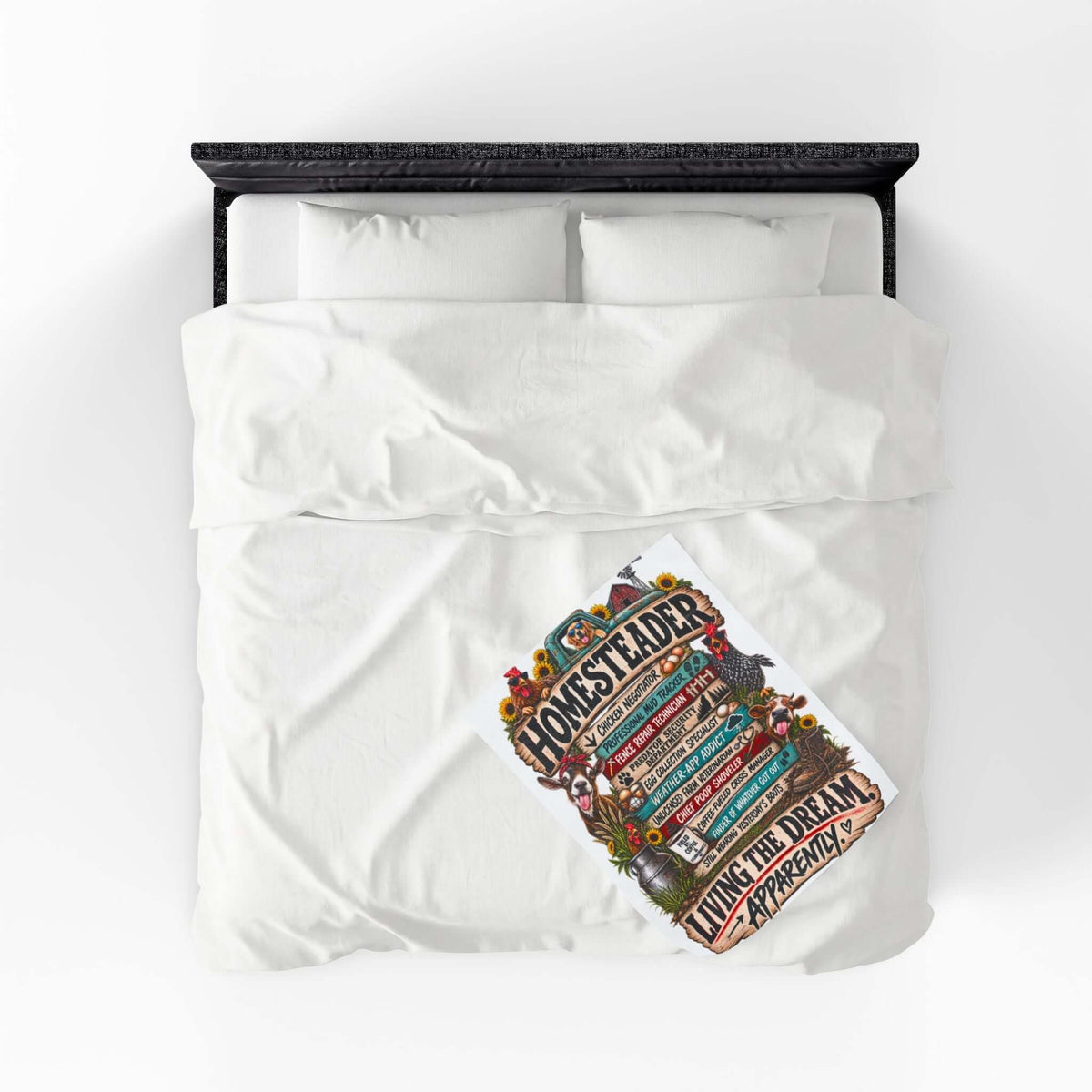 Homesteader Velveteen Plush Blanket