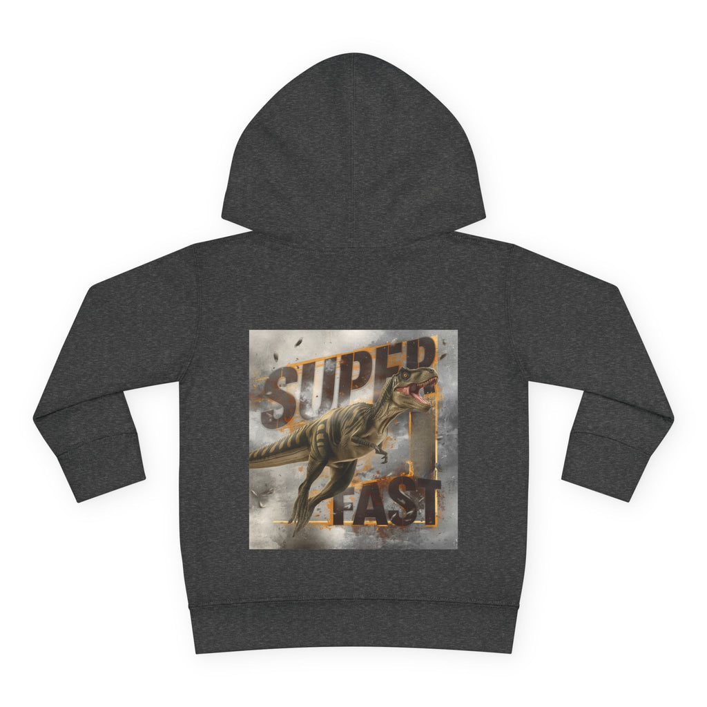 Pull over Hoodie Super Fast with Dinosuar toddler