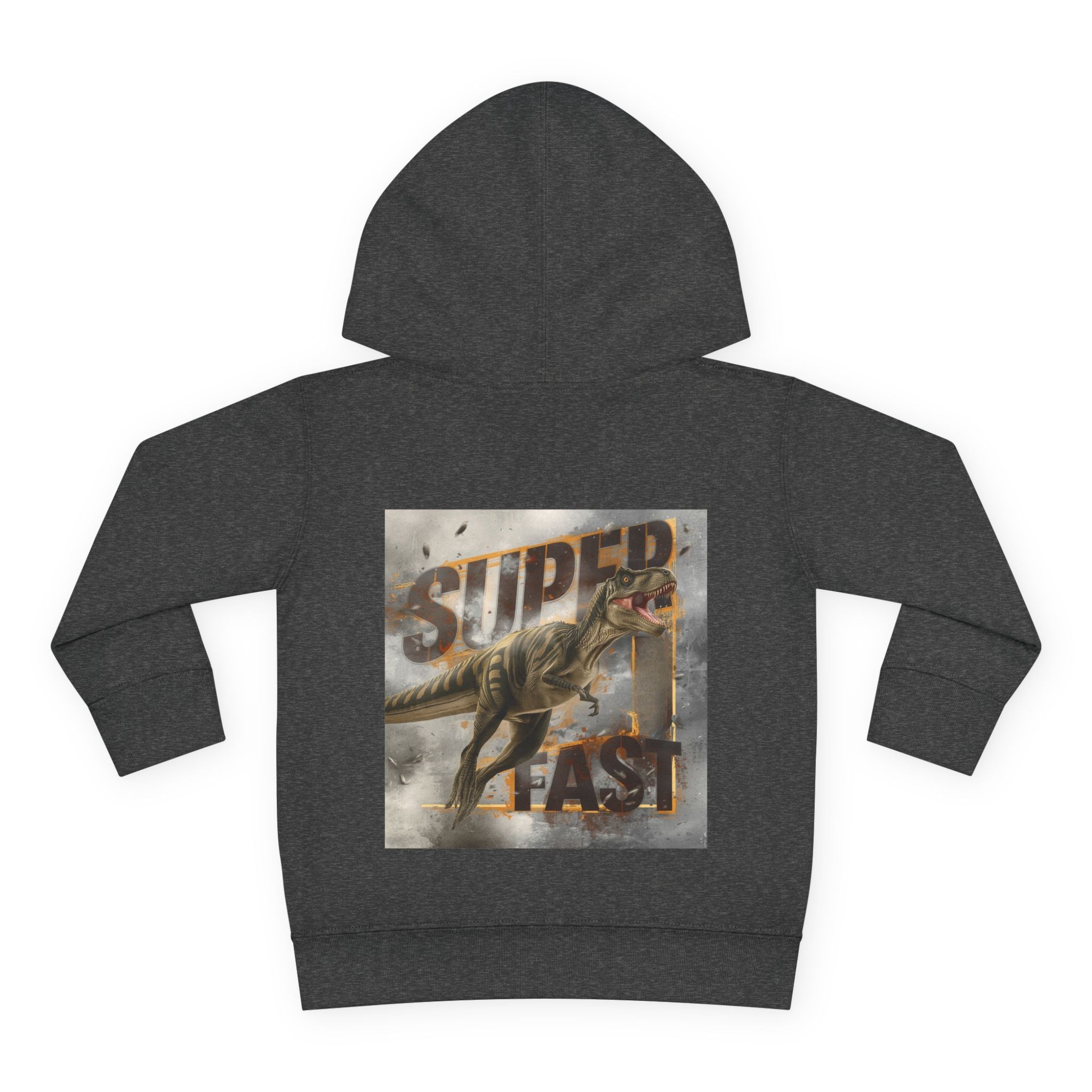 Pull over Hoodie Super Fast with Dinosuar toddler