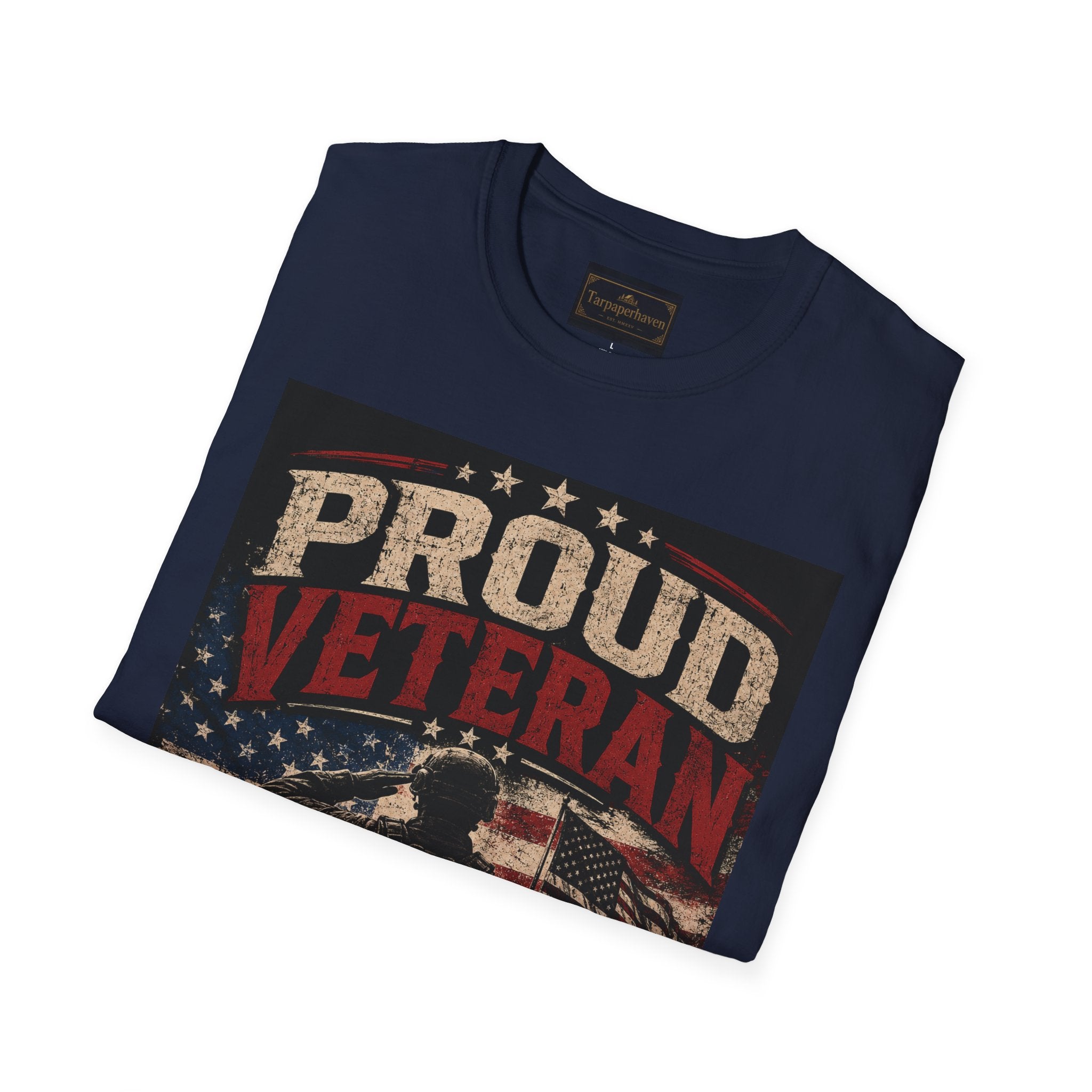 Proud Veteran T-Shirt — Patriotic Military Family Tee