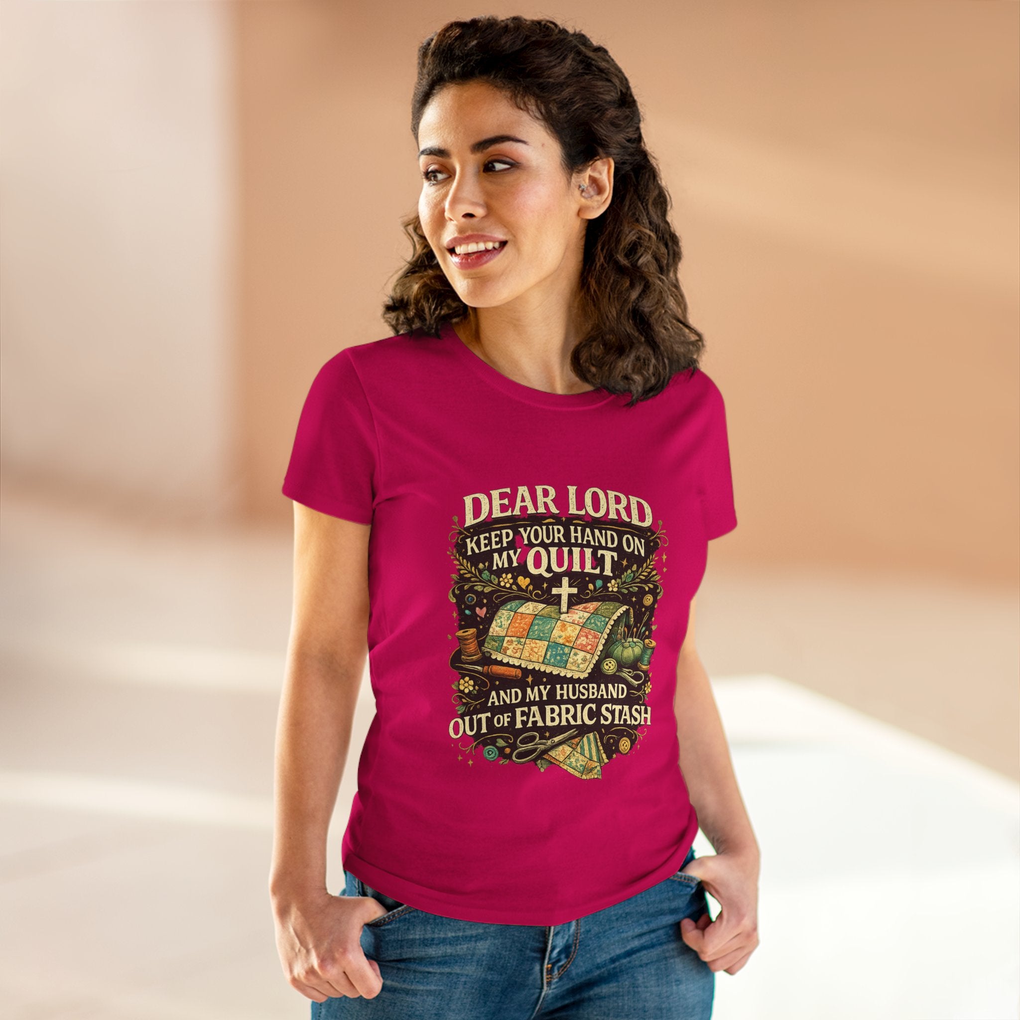 Quilt Prayer Tee —  Women's T‑Shirt