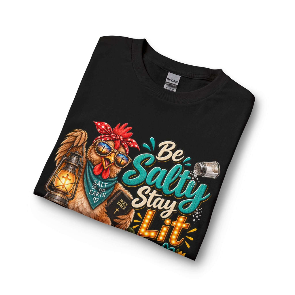 Be Salty Stay Lit Rooster Long Sleeve Tee