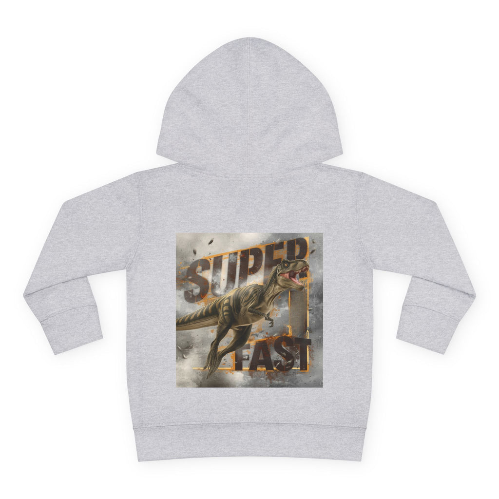 Pull over Hoodie Super Fast with Dinosuar toddler