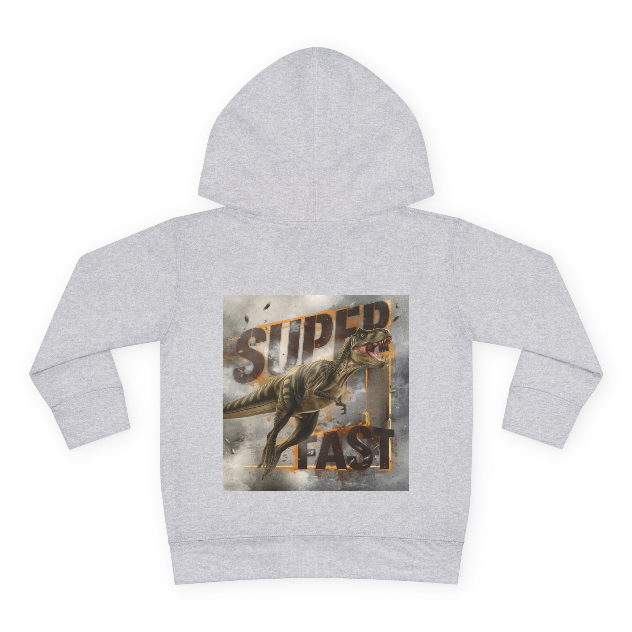 Pull over Hoodie Super Fast with Dinosuar toddler