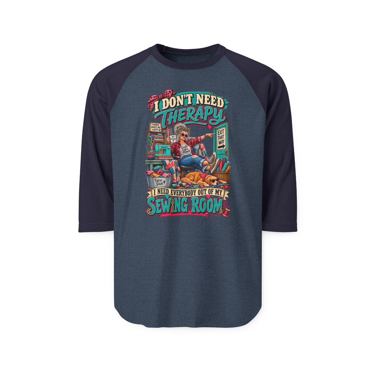 Sewing Room Therapy Raglan Shirt