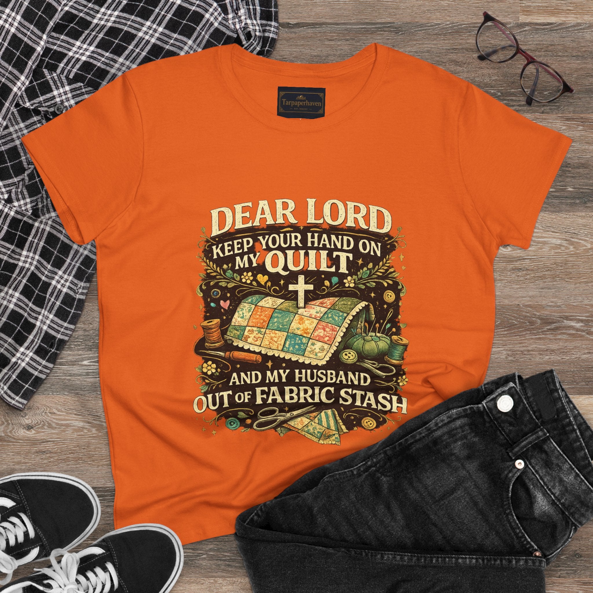Quilt Prayer Tee —  Women's T‑Shirt