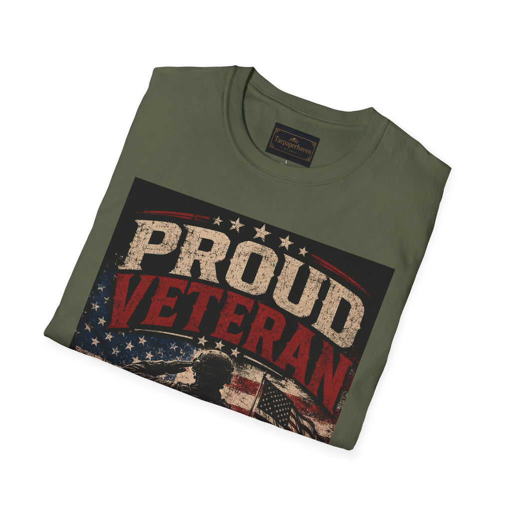 Proud Veteran T-Shirt — Patriotic Military Family Tee