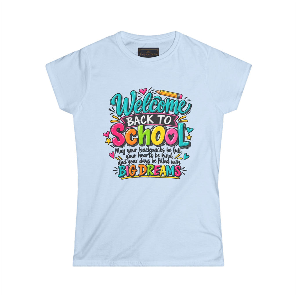 Women's Teacher Back to School Shirt