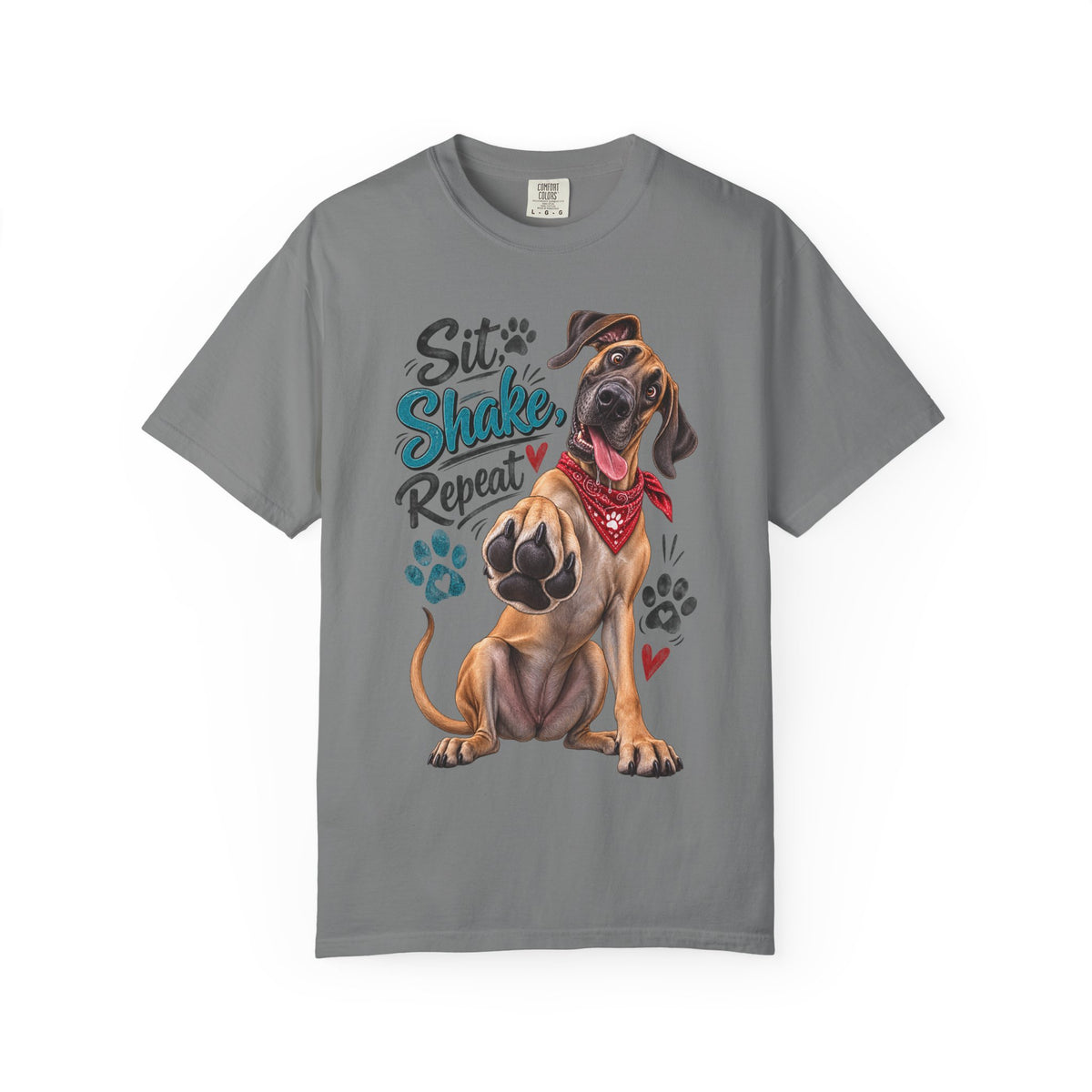 Great Dane Paw Print Tee