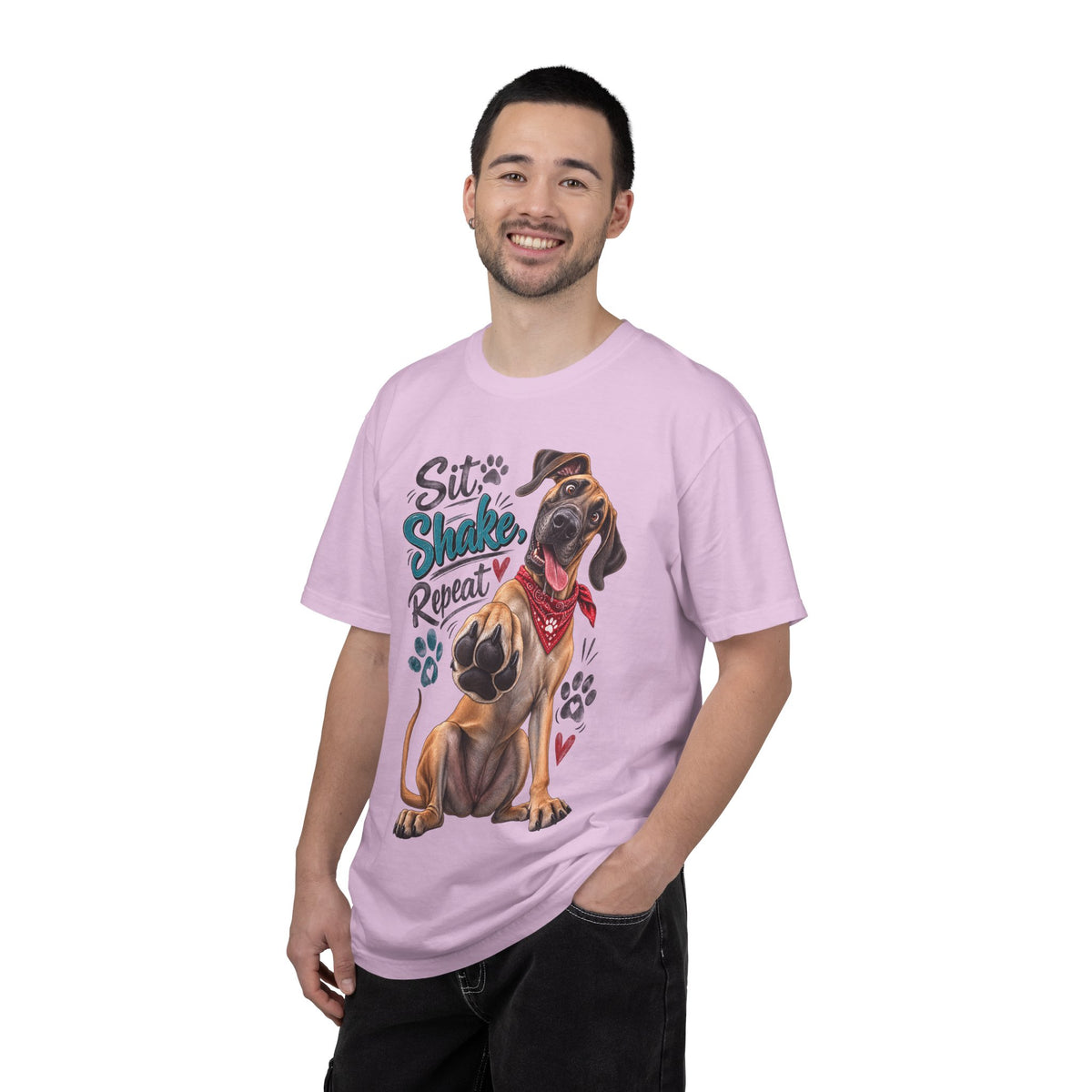 Great Dane Paw Print Tee
