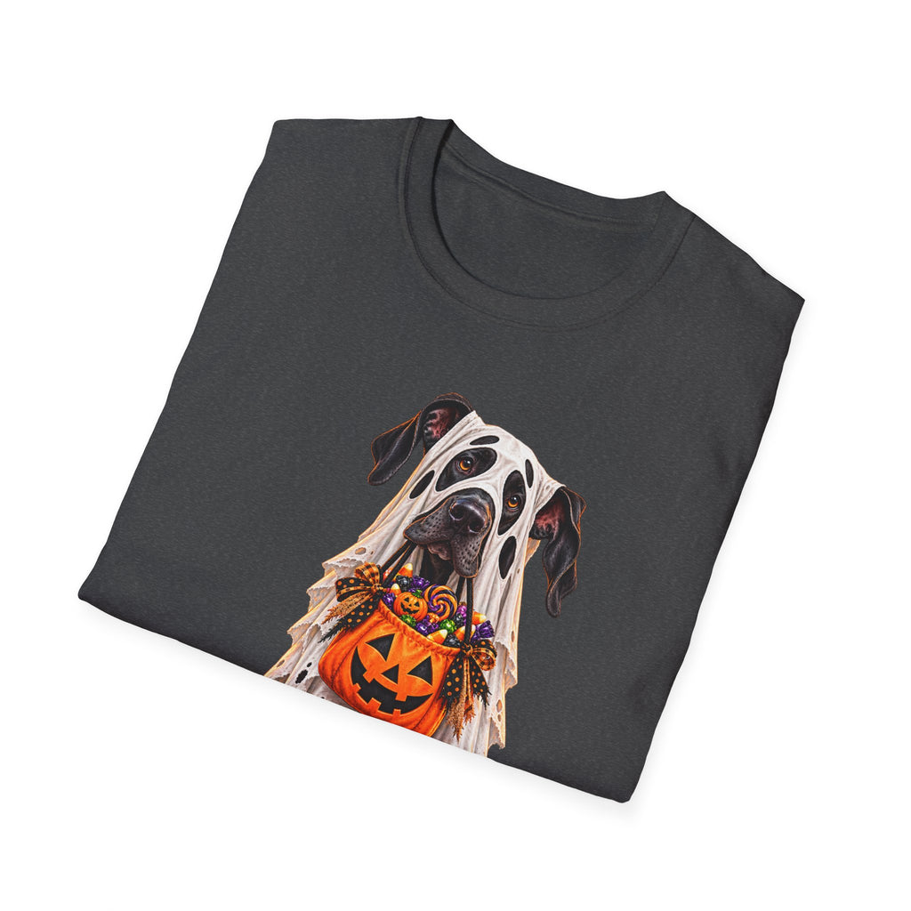Halloween Dalmatian T-Shirt — Cute Dog with Jack-O’-Lantern Costume