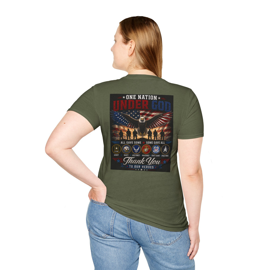 Patriotic Military Honor Classic T shirt