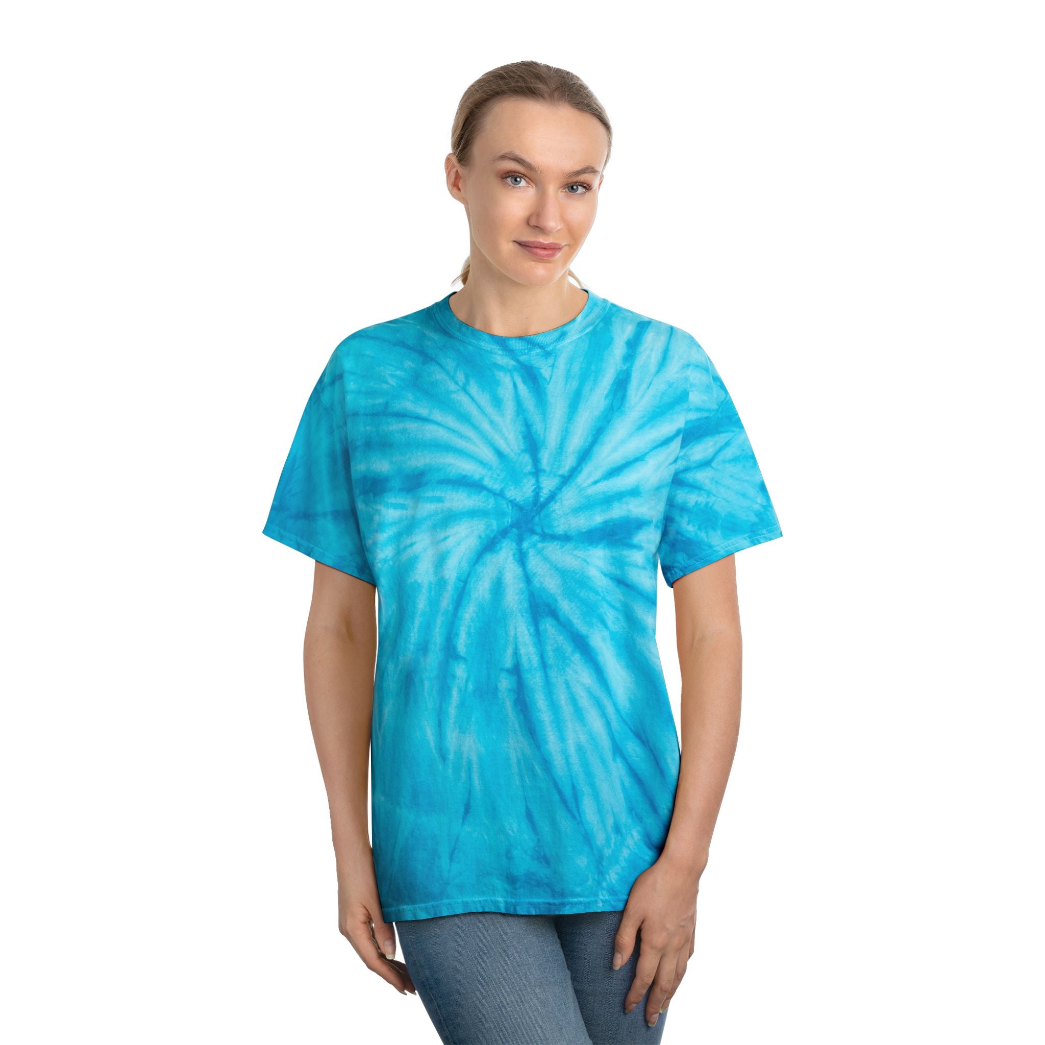 Tie-Dye Tee — "I Have a Plan (It’s Probably a Bad One)" Graphic