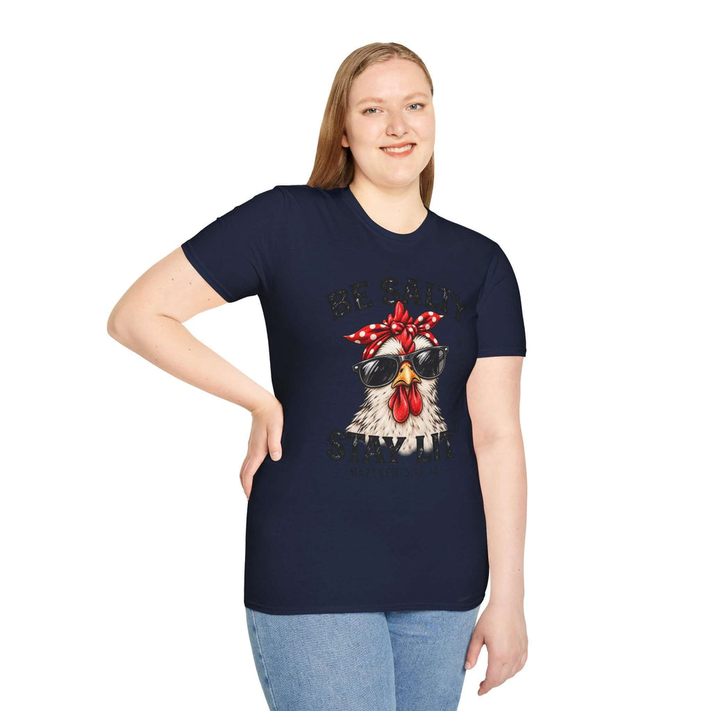 Be Salty Stay Lit Chicken T-Shirt