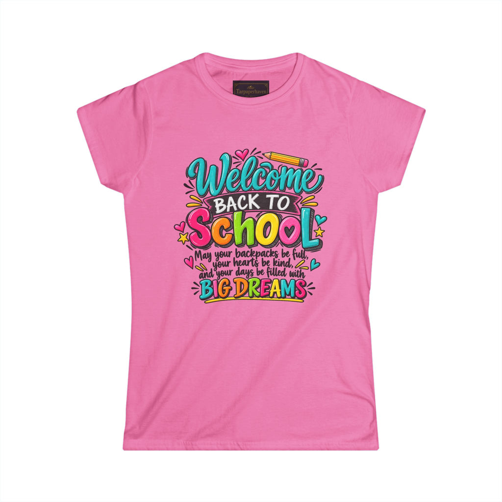 Women's Teacher Back to School Shirt